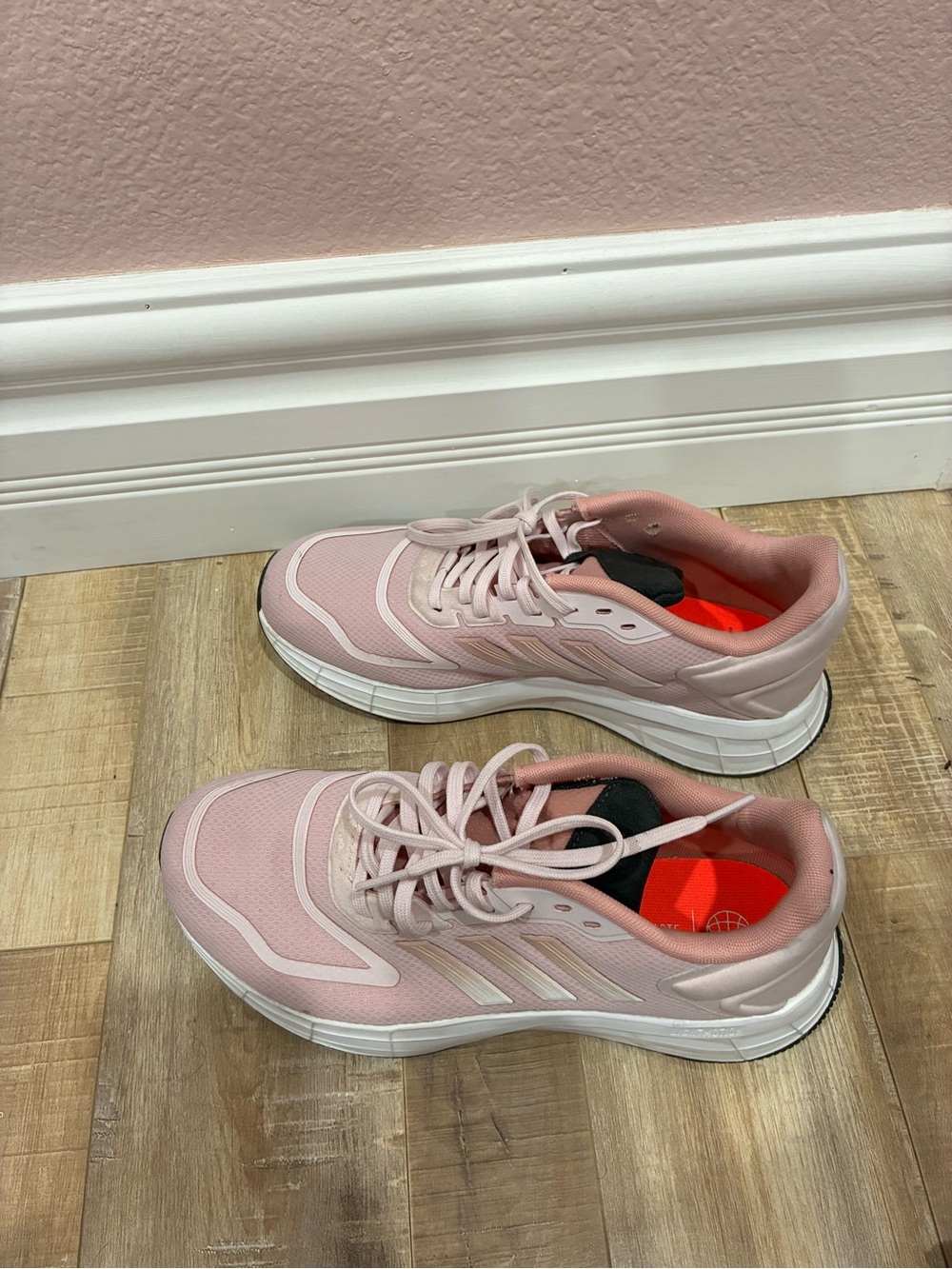 adidas Women's Light Pink Athletic Sneakers